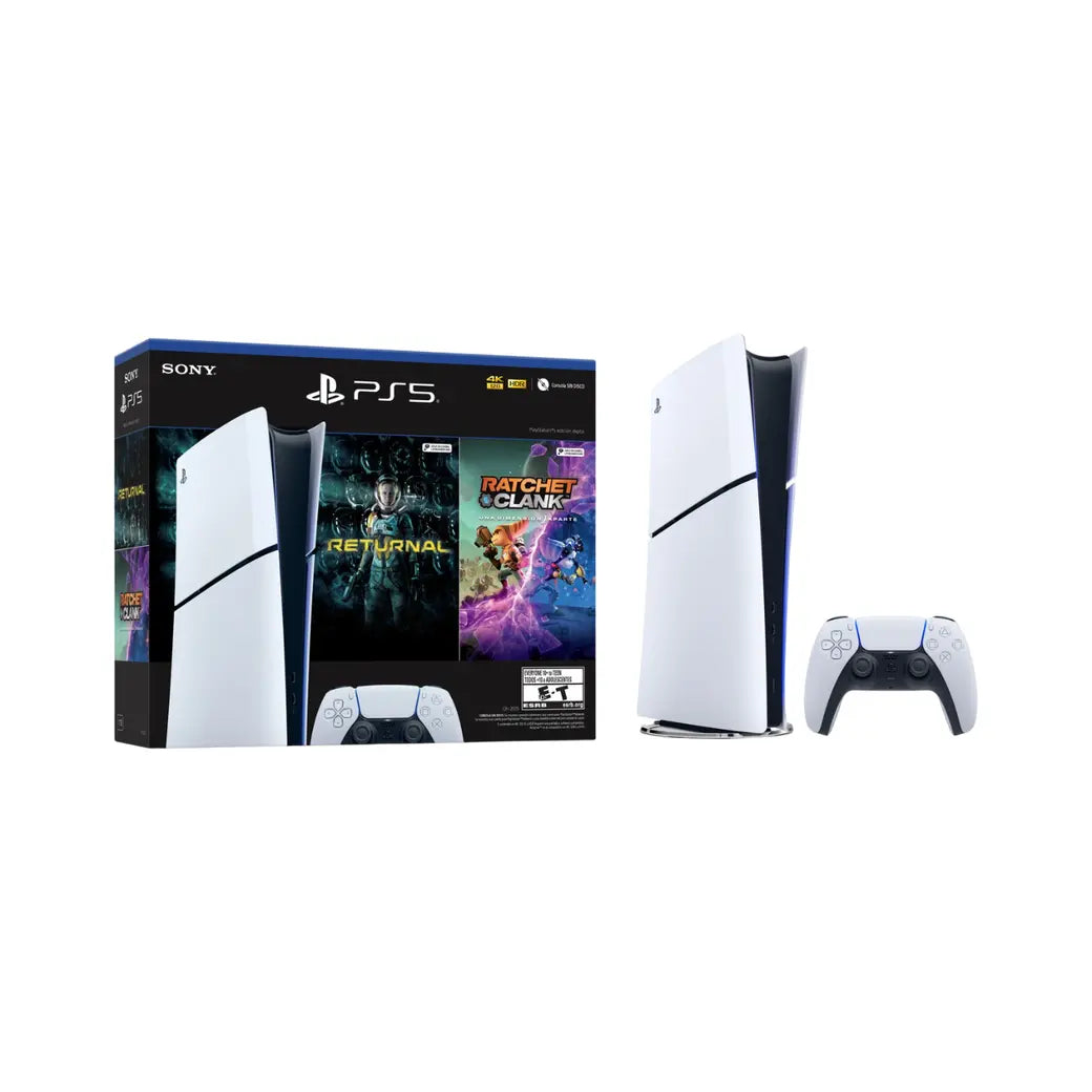 CONSOLA PS5 SLIM DIGITAL RETURNAL / RATCHET & CLANK BUNDLE