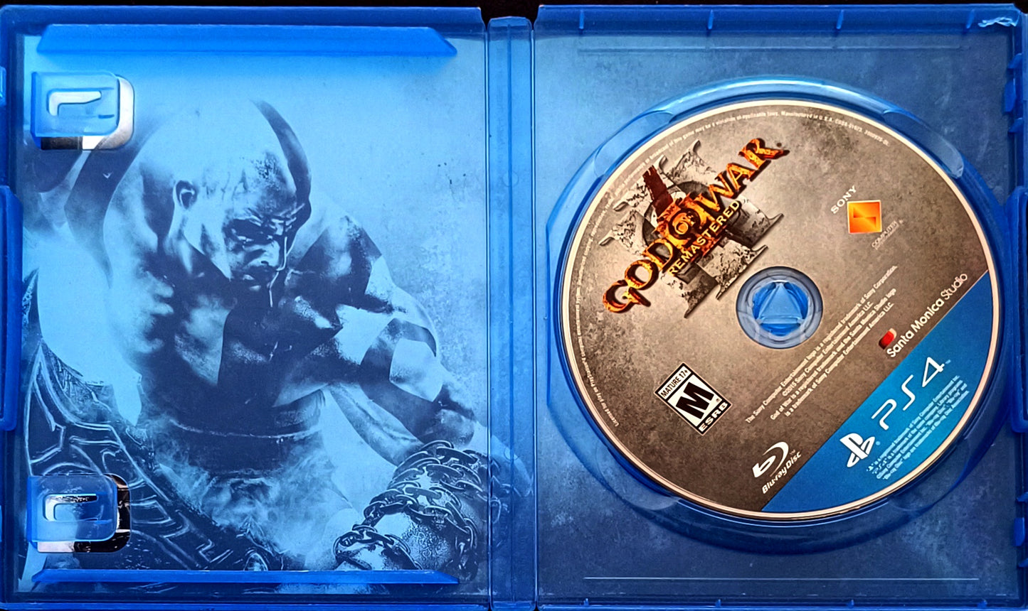 God of war 3 Remastered PS4