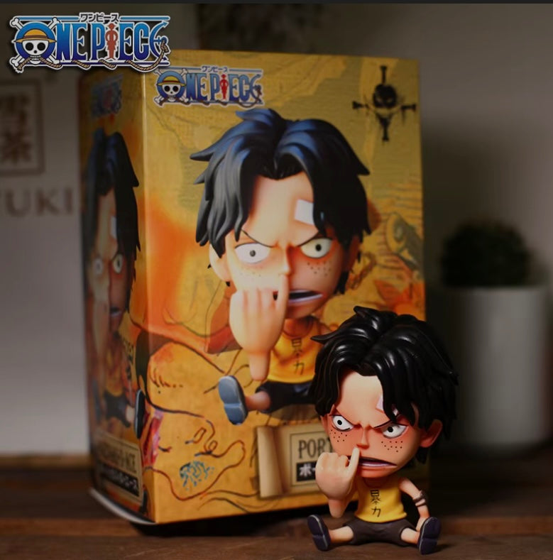 FIGURA CHIBI DE ACE - One Piece