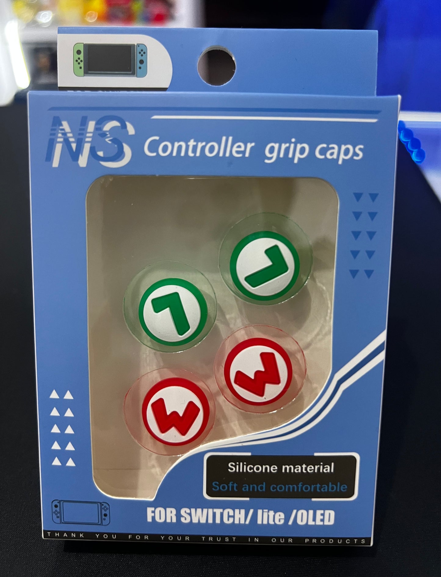 Goma protectora Nintendo switch Mario - Luigi