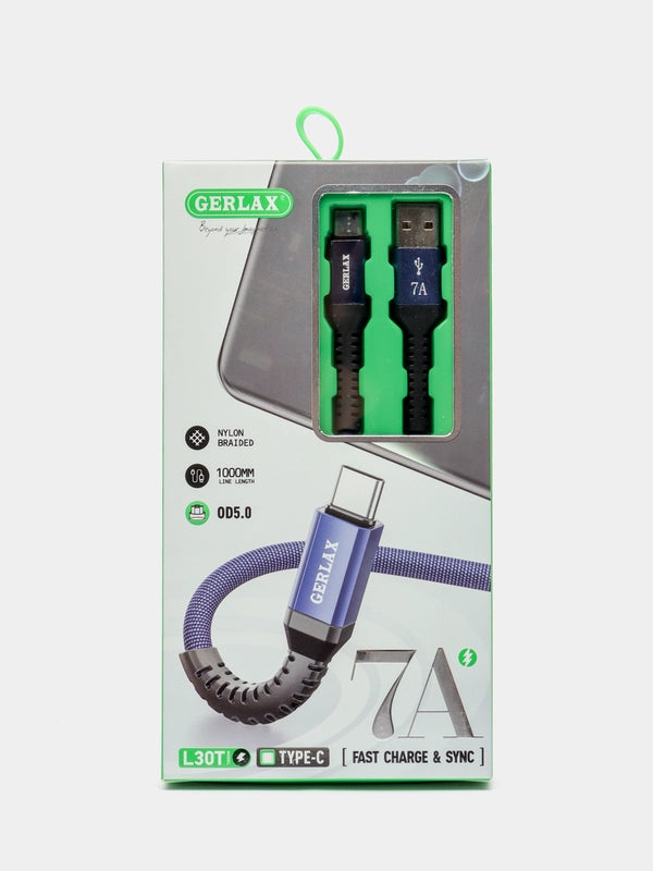 Cable USB - tipo C. 7A