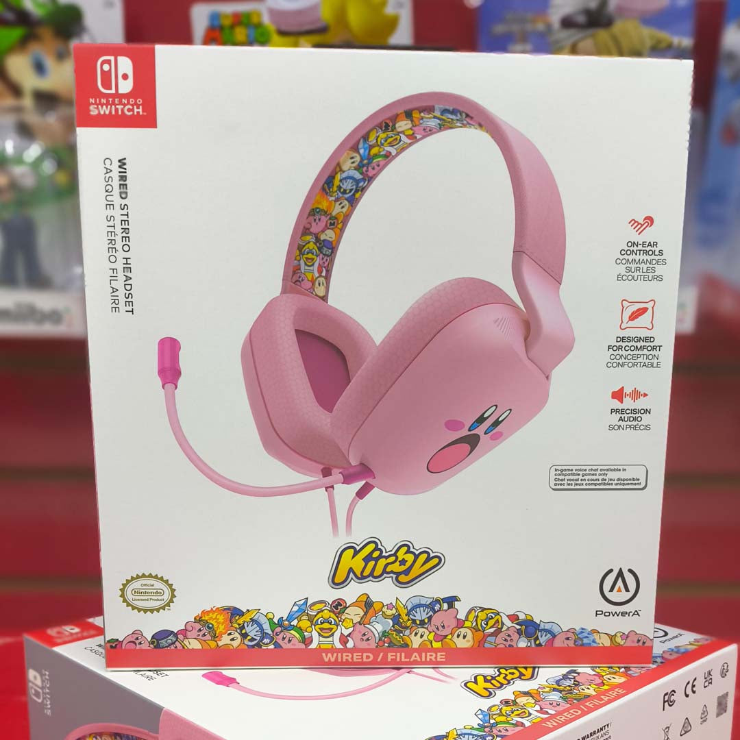 HEADSET ALAMBRICO SWITCH KIRBY