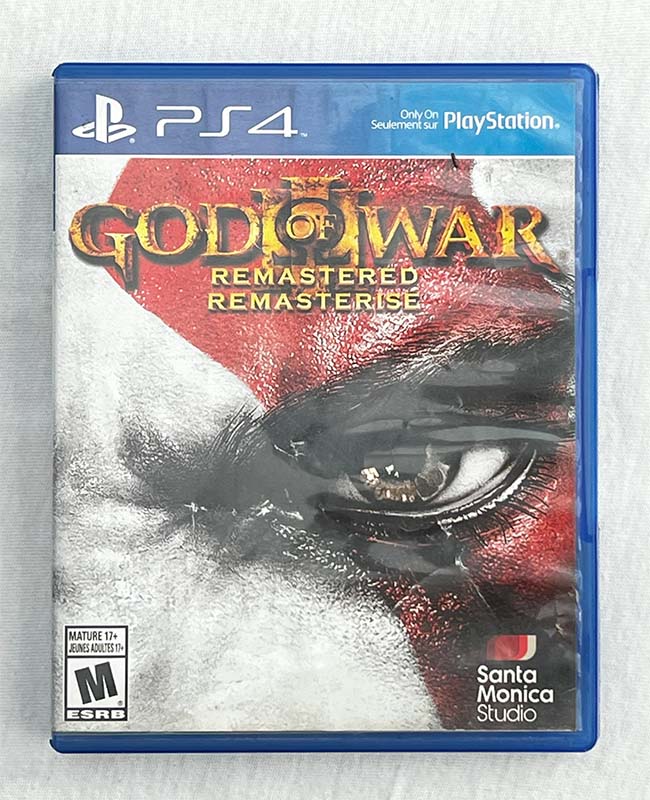 God of war 3 Remastered PS4