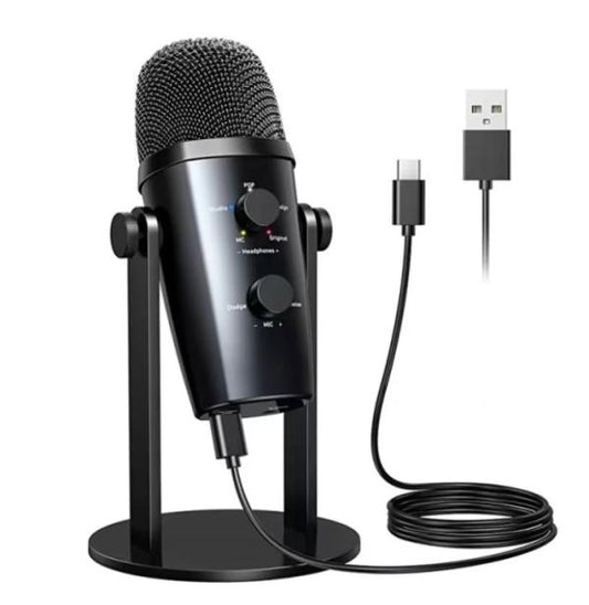 MICROFONO PARA PC MC-PW10 JMARY NEGRO