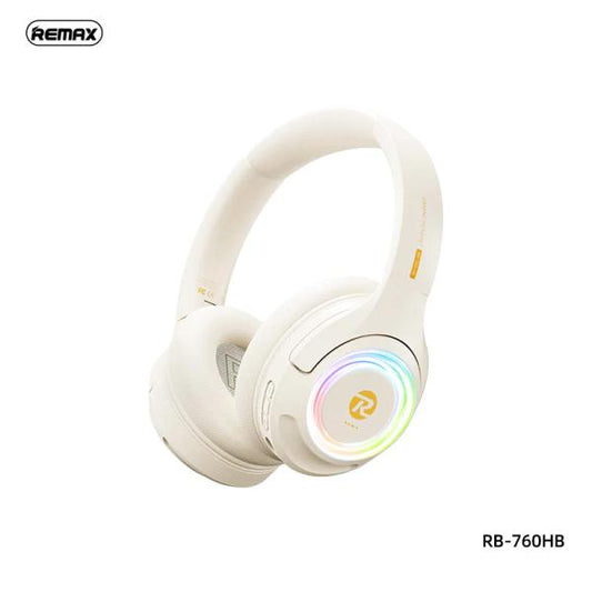 AUDIFONOS MANOS LIBRES BLUETOOTH RB-760HB REMAX BLANCO