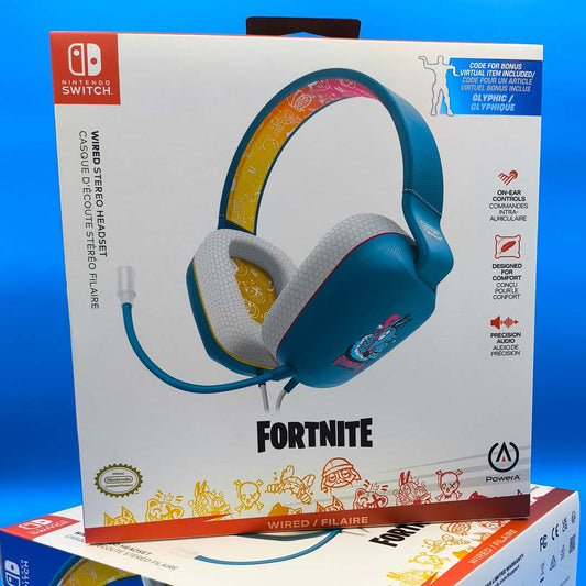 AUDIFONOS ALAMBRICOS SWITCH FORTNITE