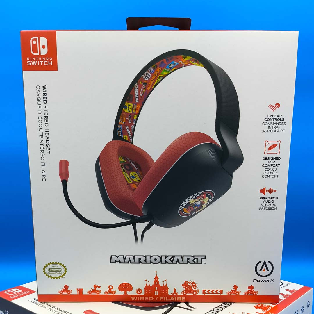 AUDIFONOS ALAMBRICOS SWITCH MARIO KART