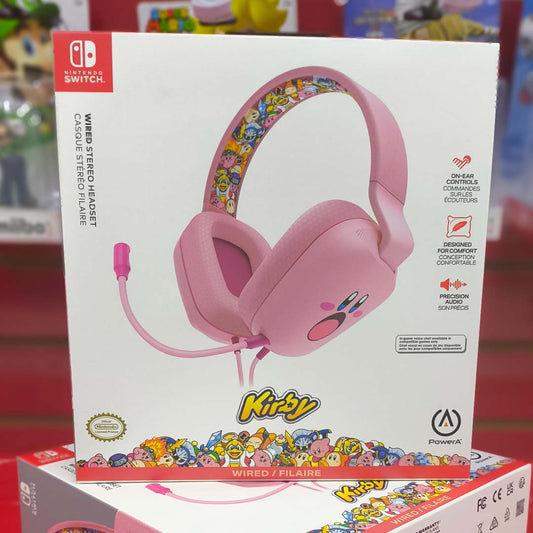 HEADSET ALAMBRICO SWITCH KIRBY