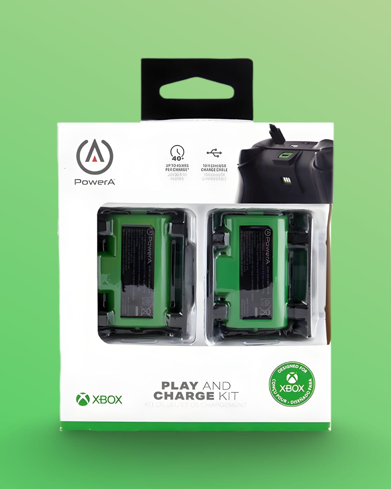 PLAY AND CHARGE KIT CARGA XBOX SERIES