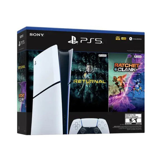 CONSOLA PS5 SLIM DIGITAL RETURNAL / RATCHET & CLANK BUNDLE